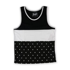 BKC Mens Pieced Flag Tank Top, NWT